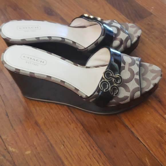 Coach wedges - Picture 4 of 4